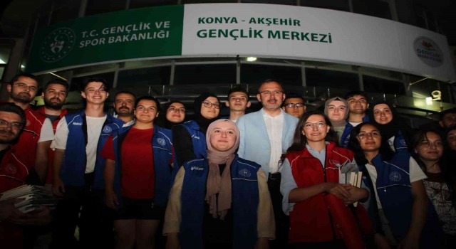 Bakan Kasapoğlu Akşehirde incelemelerde bulundu