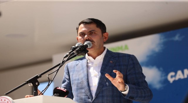 Bakan Kurum: “Çamlıderede yaklaşık 100 milyon liralık 5 projemizi tamamladık”