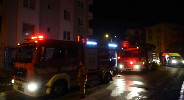 Balıkesir yangın paniği