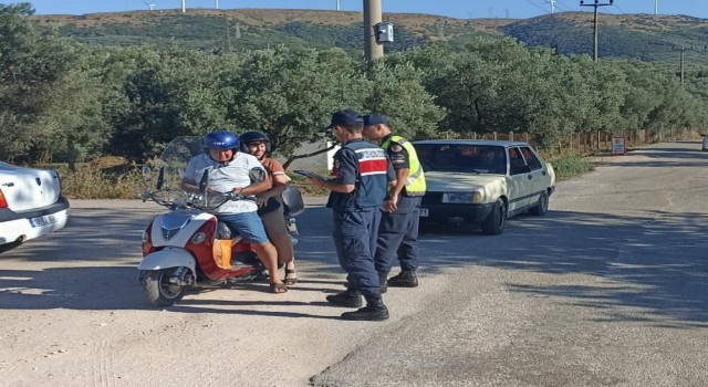 Balıkesirde jandarmadan Huzur operasyonları