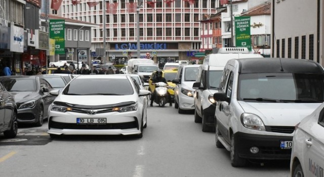 Balıkesirde trafiğe kayıtlı araç sayısı 529 bin oldu