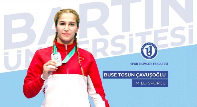 BARÜ mezunu Buse Tosun Çavuşoğlundan gümüş madalya