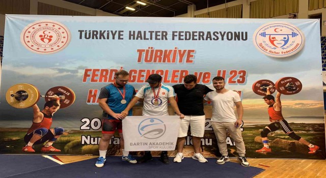 BARÜlü sporculardan Halter şampiyonasında 6 madalya