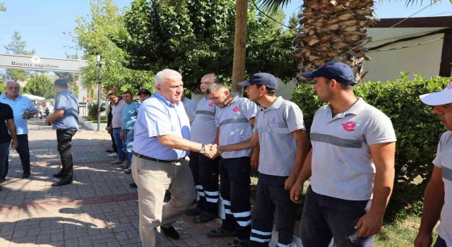 Başkan Ataydan arife mesaisi