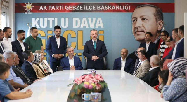 Başkan Büyükakın: “Bizler bir kadro, bir vefa hareketiyiz”