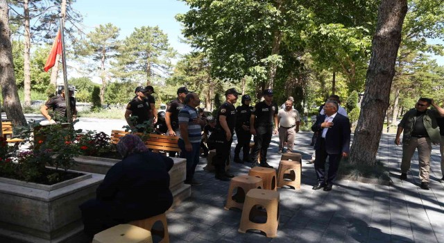 Başkan Büyükkılıç, Şehir Polis Uluçayı mezarı başında andı