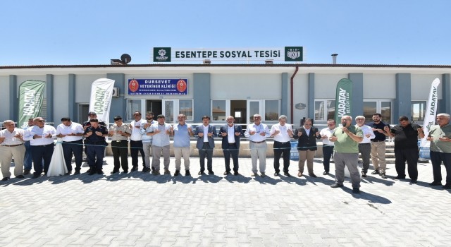 Başkan Kılca: “Esentepe Sosyal Tesisi tüm bölgeye hizmet verecek”