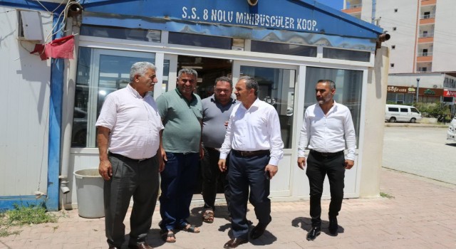 Başkan Kılınç, ziyaret minibüs kooperatifi şoförleriyle bir araya geldi