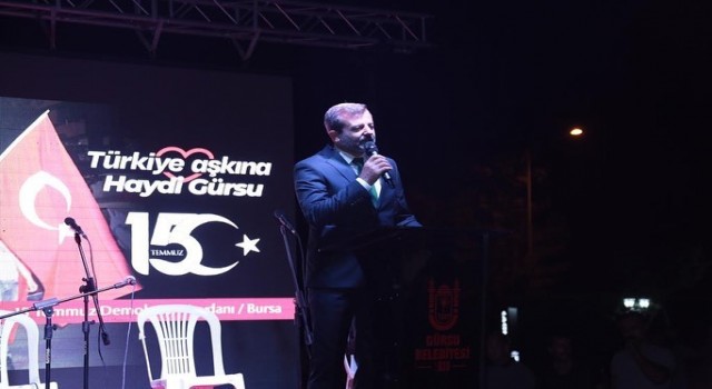 Başkan Mustafa Işık : Milletimizin iradesinin üzerinde güç yoktur”