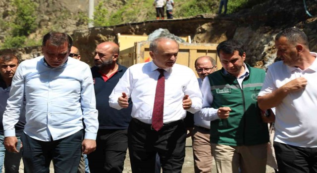 Başkan Özlü Bize afetler acı tecrübeler edindiriyor