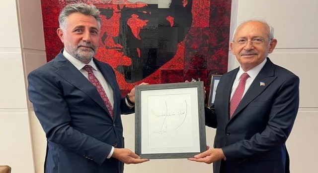 Başkan Sandaldan Kılıçdaroğluna ziyaret