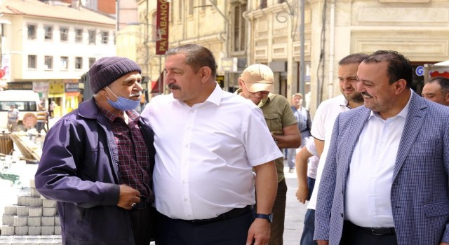 Başkan Vidinlioğlu; Hem alt yapı hem üst yapı çalışmalarımız tüm hızıyla sürüyor