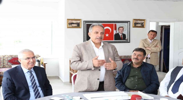 Başkan Yalçın “Derdimiz buraları daha iyi hale getirmek