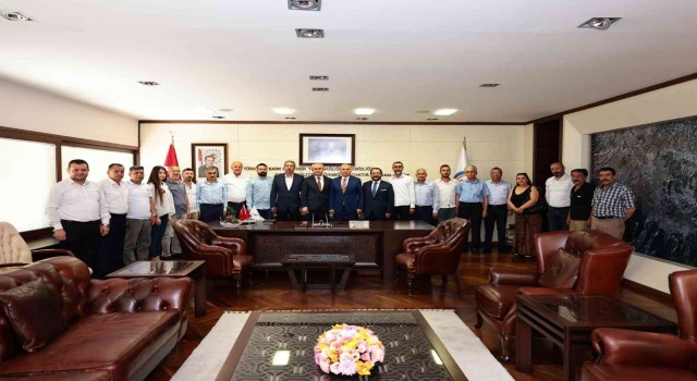 Başkan Zolan, Denizli MHPnin yeni ilçe yöneticilerini ağırladı