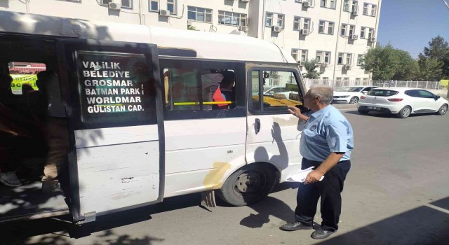 Batmanda minibüs şoförleri uyarıldı