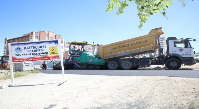 Battalgazideki göz kamaştıran ulaşım yatırımları sürüyor