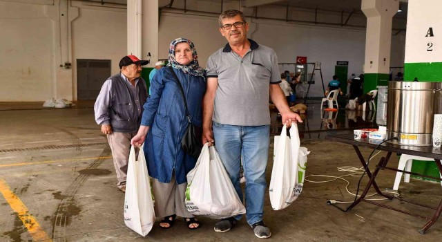 Bayram huzuru Tepebaşında