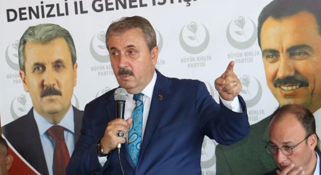 BBP Genel Başkanı Mustafa Destici: “Muhalefetin elinde koz bırakmayacağız”