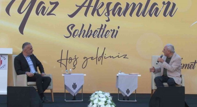 Bekir Develi ile Nurullah Genç ‘Yaz Akşamları Sohbetlerinde Ümraniyelilerle buluştu