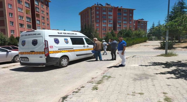 Beyşehirde binaların doğalgaz giriş bakır kabloları çalındı