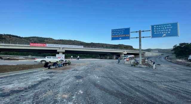 Bilecikte köprülü kavşağı Bakan Karaismailoğlu açacak