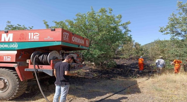 Bingölde orman yangını büyümeden söndürüldü