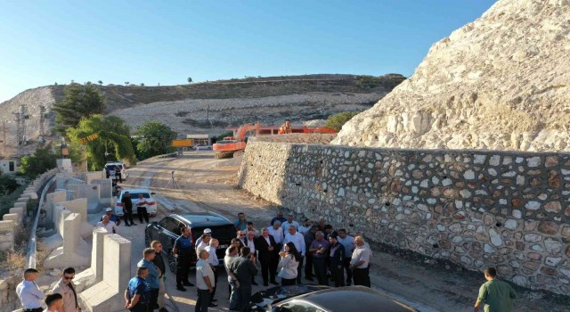 Birecik Sahil Kültür Yolunda çalışmalar devam ediyor