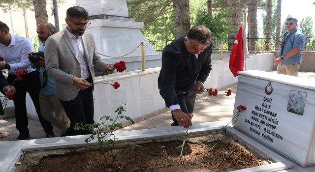 Bitliste 15 Temmuz şehitleri için anma töreni düzenlendi