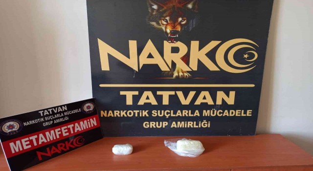 Bitliste 412 gram metamfetamin ele geçirildi