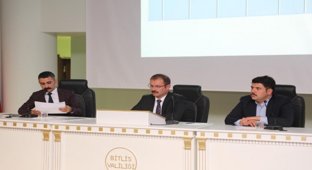 Bitliste ‘İl Koordinasyon Kurulu Toplantısı yapıldı