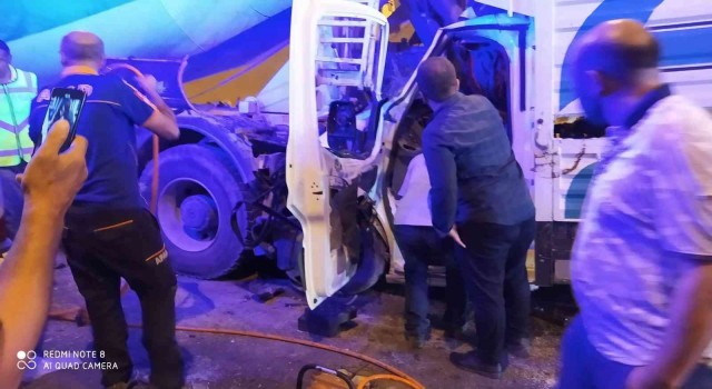 Bitliste trafik kazası: 1 yaralı