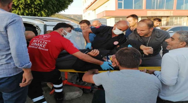 Bitliste trafik kazası: 4 yaralı