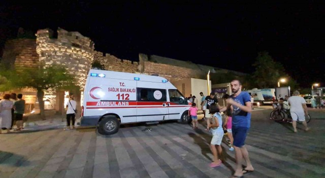 Bodrum Kalesinde şok ölüm
