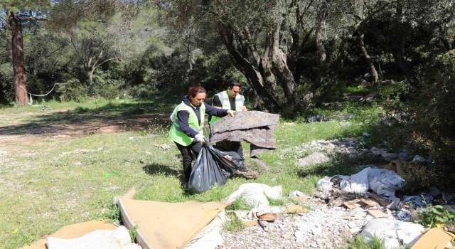 Bodrumda 14 bin 962 ton evsel atık toplandı