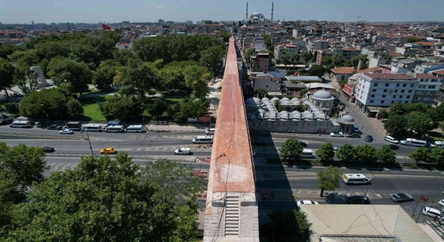 Bozdoğan Kemerinde restorasyonun yüzde 95i tamamlandı