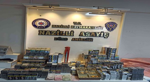 Bozdoğanda çaldılar, Nazillide yakalandılar