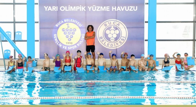 Bucada ilk başarılı kulaç heyecanı