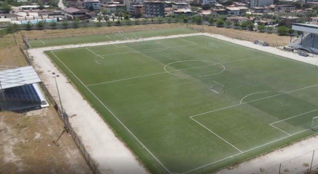 Buharkente 6 yeni spor tesisi yapıldı