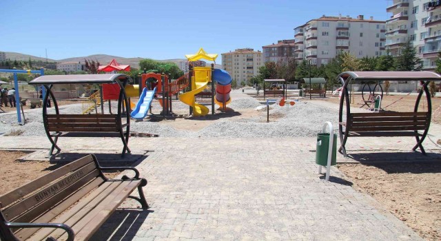 Bünyanda yapımı planlanan çok amaçlı park yapım çalışmaları sona geldi
