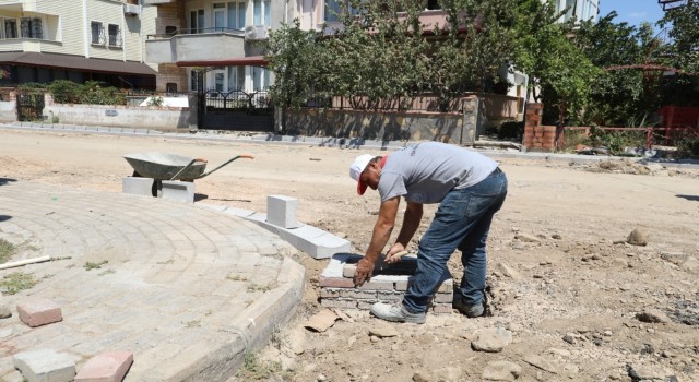 Burhaniyede yol seferberliği