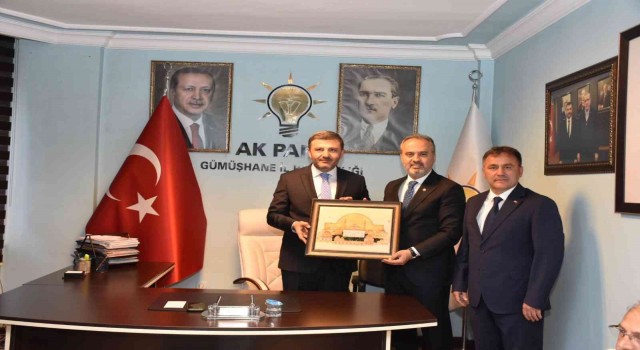Bursa Büyükşehir Belediye Başkanı Aktaş Gümüşhanede