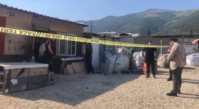 Bursada hurdalıkta cinayet