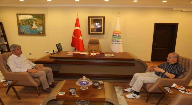 Büyükerşen, Marmarislilere geçmiş olsun dileklerini iletti