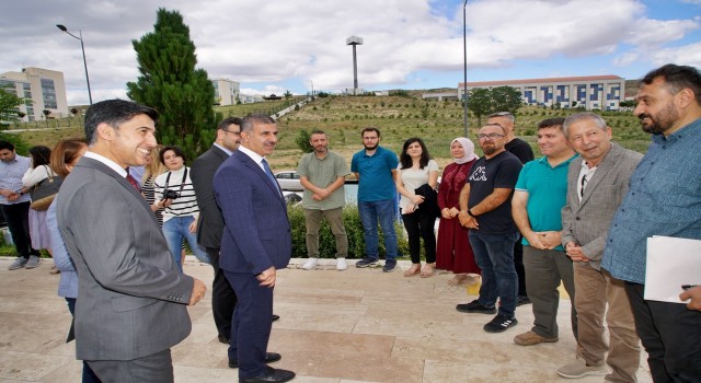 ÇAKÜ akademik ve idari personeli bayramlaştı