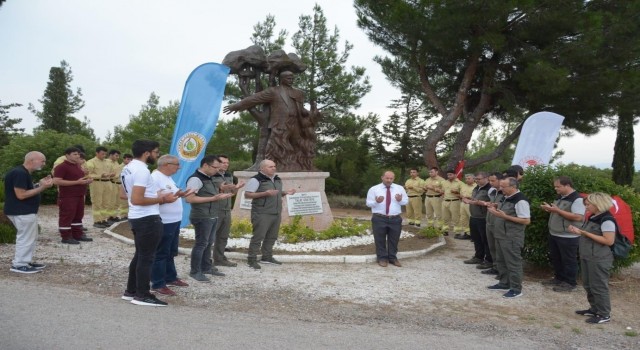 Çanakkalede orman şehitleri anıldı