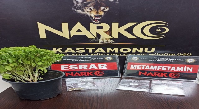 Çiçek saksısında uyuşturucu taşırken yakalanan 2 şüpheli tutuklandı
