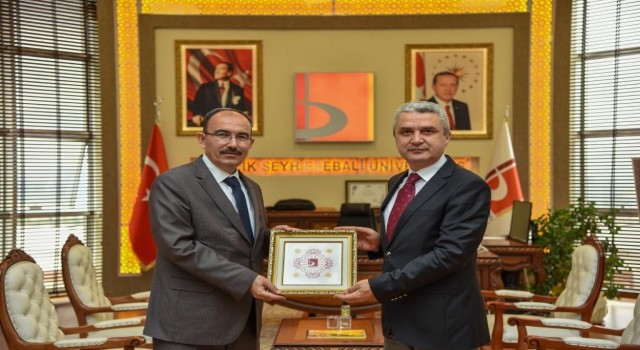 Cumhuriyet Başsavcısı Ercan Ceylandan veda ziyareti
