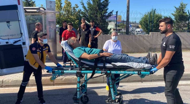 D-100de zincirleme kaza: 1 yaralı