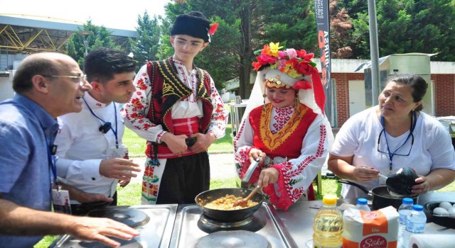 Dansçılar sahnede değil mutfakta yarıştı