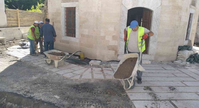 Darülkurrada peyzaj çalışmaları